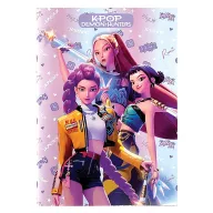 K-pop Demon Hunters Hunters A4 liniertes Heft 50 Blatt