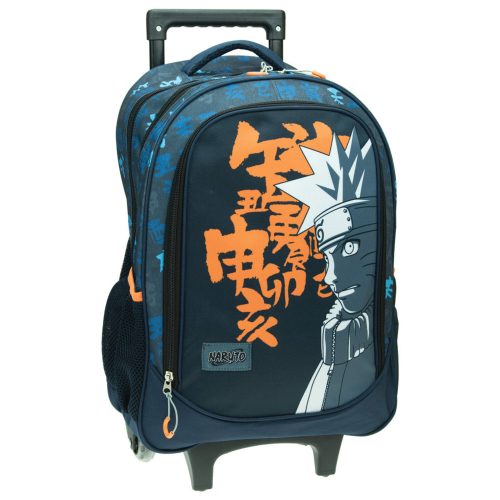 Naruto Letters Schultasche mit Rädern, Tasche 46 cm