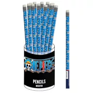 One Piece Skull HB Graphitstift mit Radiergummi-Ende