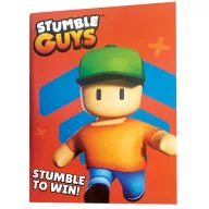 Stumble Guys Win B/5 liniertes Heft 40 Blatt