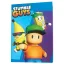 Stumble Guys Killer Size B/5 liniertes Heft 40 Blatt