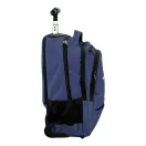 Real Madrid Blue Rollender Schulrucksack, Tasche 48 cm