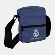 Real Madrid Blue Umhängetasche, Schultertasche 21 cm
