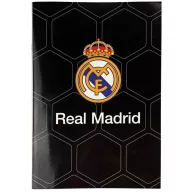 Real Madrid Black B/5 liniertes Notizbuch 40 Blatt