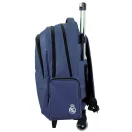 Real Madrid Blue rollender Schulranzen, 46 cm Tasche