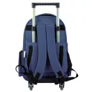 Real Madrid Blue rollender Schulranzen, 46 cm Tasche