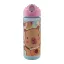 Capybara Chill Kunststoff matte Strohflasche 600 ml