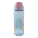 Disney Lilo und Stitch Alien 626 Plastikflasche mit mattem Strohhalm 600 ml