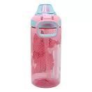 Disney Marie Adorable Kunststoff-Trinkflasche mit Strohhalm und Haken 450 ml