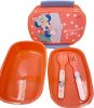 Disney Minnie  Summer Sandwichbox + Besteckset