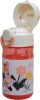 Disney Minnie  Floral Kunststoffflasche mit Haken 350 ml