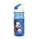Disney Mickey Kunststoff-Trinkflasche mit Strohhalm (500 ml)