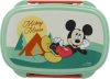 Disney Mickey  Nature Sandwichbox + Besteckset
