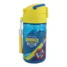 Paw Patrol Rubble Kunststoff Strohflasche mit Haken 350 ml