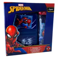 Spiderman World of Web Sandwichbox + Aluminiumflaschensatz