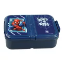 Spiderman World of Web Sandwichbox + Aluminiumflaschensatz