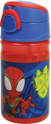 Spiderman Spidey Dino Webs Kunststoffflasche mit Haken 350 ml