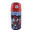 Spiderman Spidey Glow Plastiktrinkflasche mit Strohhalm 350 ml