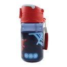 Spiderman Spidey Glow Plastiktrinkflasche mit Strohhalm 350 ml