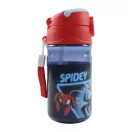 Spiderman Spidey Glow Plastiktrinkflasche mit Strohhalm 350 ml