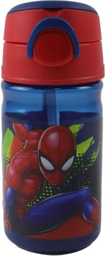Spiderman Splotch Plastikflasche mit Haken 350 ml