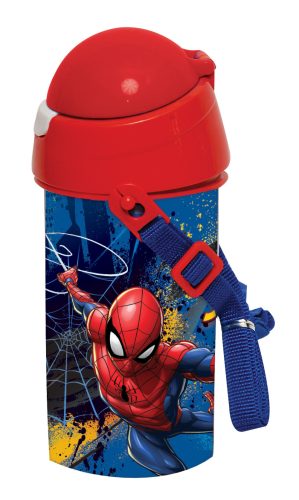 Spiderman Dark Trinkflasche, Sportflasche 500 ml