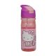 Hello Kitty Kunststoff-Trinkflasche mit Strohhalm (500 ml)