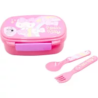 Hello Kitty Unicorn Sandwichbox + Besteckset