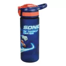 Sonic the Hedgehog Totally Faster Plastikflasche mit mattem Strohhalm 600 ml