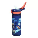Sonic the Hedgehog Totally Faster Plastikflasche mit mattem Strohhalm 600 ml