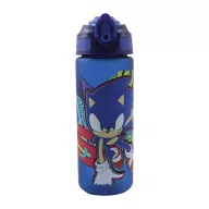   Sonic the Hedgehog Fast Lane Plastikmatte Strohflasche 600 ml