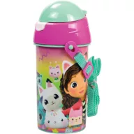   Gabby's Dollhouse Color Fade Flasche, Sportflasche 500 ml