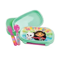 Gabby's Dollhouse Color Fade Sandwichbox + Besteckset