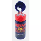 FC Barcelona Barca Aluminium-Trinkflasche mit Strohhalm 500 ml