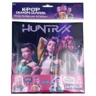 K-pop Demon Hunters Hunter X Stickeralbum mit 50 Aufklebern