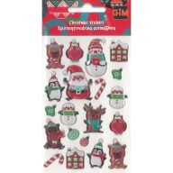 Weihnachten Bubble-Aufkleber