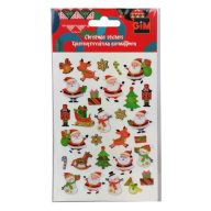 Weihnachten Epoxid-Aufkleber