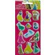 Disney Prinzessin Pink Disney Prinzessin Glitzernde Puffer Schaumstoff Aufkleber Set