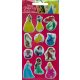 Disney Prinzessin Pink Disney Prinzessin Glitzerndes Puffer-Schaumstoff-Aufkleber-Set