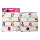 Disney Prinzessin Spring Heftetiketten 16 Stück