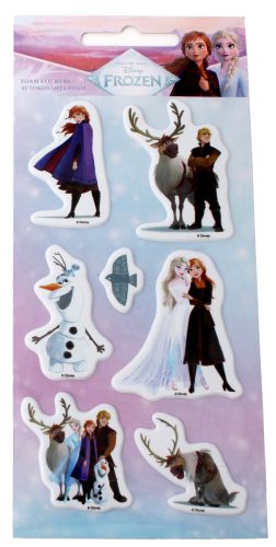 Disney Eiskönigin Bird puffiger Schwammaufkleber-Set