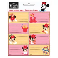 Disney Minnie  Wink Heftetikett 16 Stück