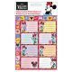 Disney Minnie Wink Booklet Vignette mit Aufkleber (16 Stücke)