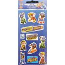 Paw Patrol Knights puffy sponge Aufkleber Set