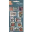 Paul Frank Monkey puffy Schaumstoff-Aufkleber-Set