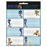 Sonic the Hedgehog Notizbuchetikett 16 Stk