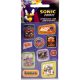 Sonic the Hedgehog Shining Hologramm-Aufkleberset