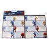 Sonic der Igel Hype Man 16-teiliges Notizbuch-Etikettenset