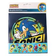 Sonic the Hedgehog Thunder Stickeralbum mit 50 Aufklebern
