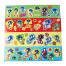 Sonic the Hedgehog Thunder Stickeralbum mit 50 Aufklebern